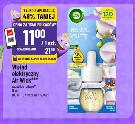 Wkład elektryczny Air Wick promocja w POLOmarket