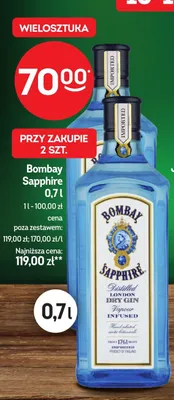 Gin Sapphire promocja w Żabka