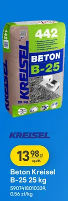 Beton B-25 promocja w Castorama