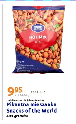Pikantna mieszanka Snacks of the World Hot Mix Spicy promocja w Action