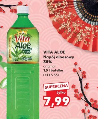 Napój aloesowy Vita Aloe 38% original promocja w Kaufland