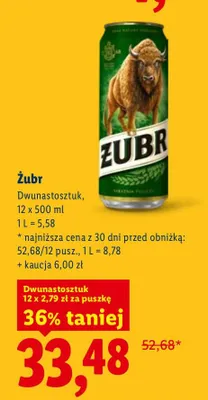 Piwo 12-pak promocja w Lidl