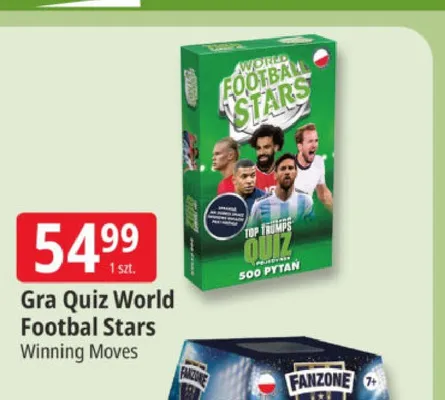 Gra Quiz World Footbal Stars promocja w Leclerc