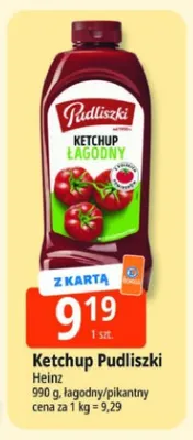 Ketchup pikantny Pudliszki promocja w Leclerc