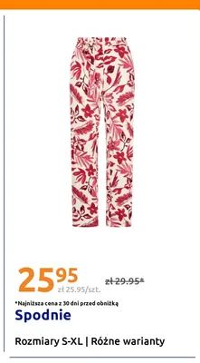 Spodnie promocja w Action
