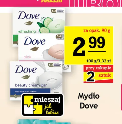 Mydło Dove pink promocja w Gram Market