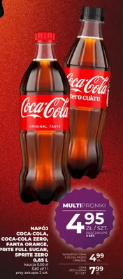Napój gazowany Sprite Full Sugar promocja w Duży Ben