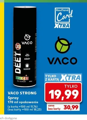 Spray Vaco Strong promocja w Kaufland
