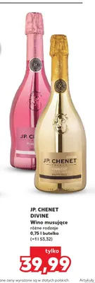 Wino musujące JP. Chenet Divine Muscat promocja w Kaufland