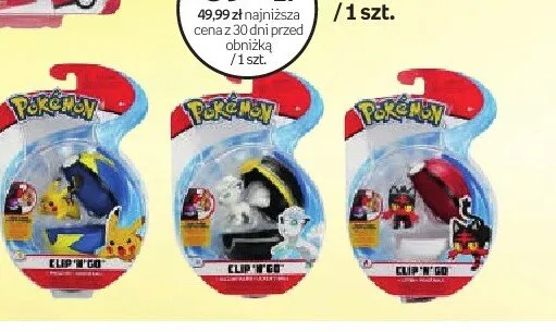 Pokemon Clip'n'go figurka promocja w Empik