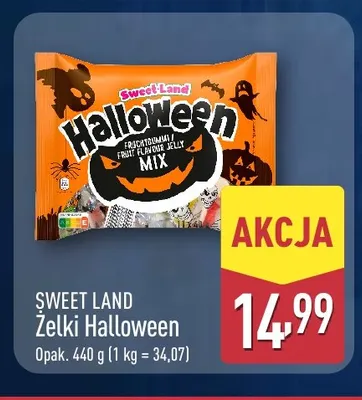 Żelki Halloween Sweet Land promocja w Aldi