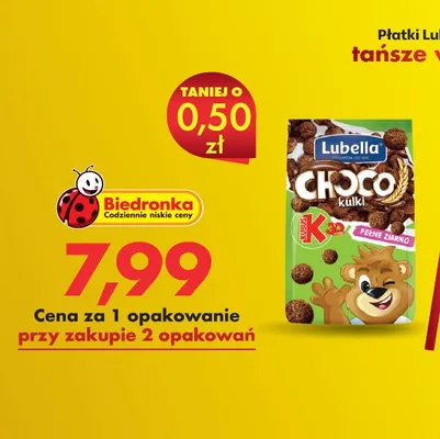 Płatki Choco kulki promocja w Biedronka