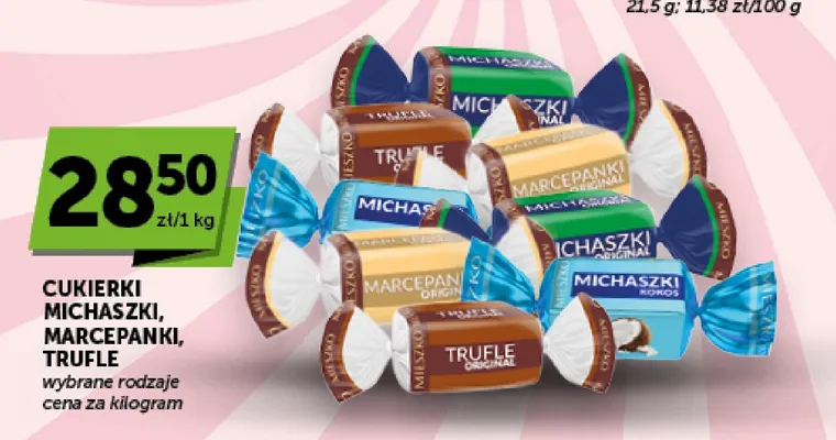 Cukierki Michaszki Original Mieszko promocja w Groszek