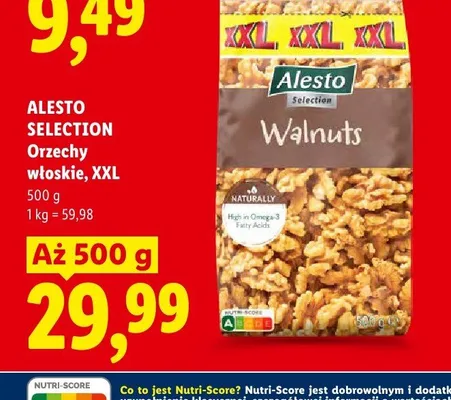 Orzechy włoskie Alesto Selection XXL promocja w Lidl