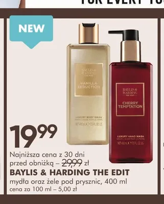 Mydło do rąk Cherry Temptation Baylis & Harding The Edit promocja w Super-Pharm
