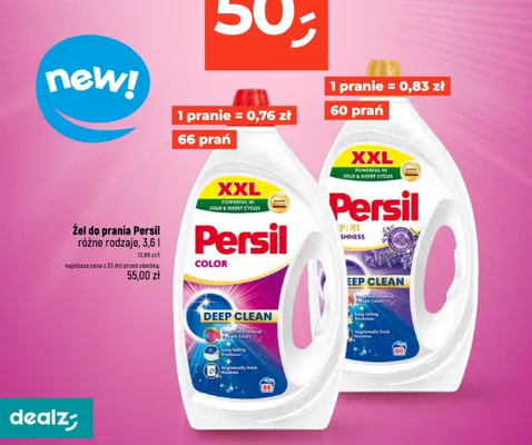 Żel do prania Persil Color promocja w Dealz