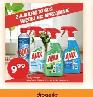 Płyny do szyb Ajax 500/750ml promocja w Drogerie Laboo