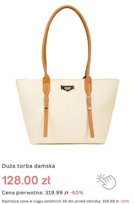 Duża torba damska Monnari promocja w Monnari