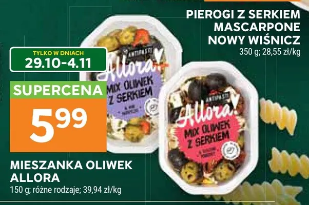 Mieszanka oliwek Allora promocja w Stokrotka