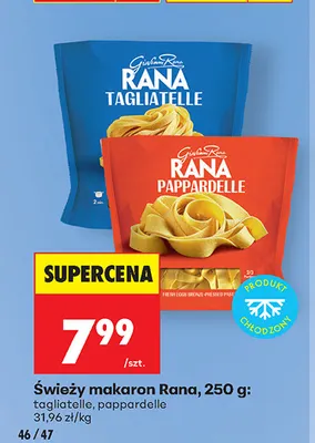 Świeży makaron pappardelle Rana promocja w Biedronka
