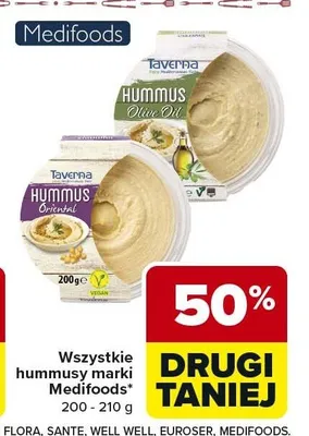 Hummus Olive Oil promocja w Carrefour Market
