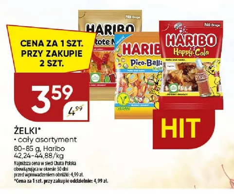 Żelki Haribo promocja w Chata Polska