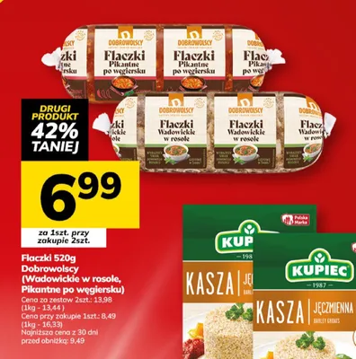 Kasza jęczmienna 4x400g pęczak, perłowa promocja w Hitpol