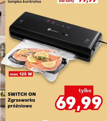 Zgrzewarka próżniowa Switch On promocja w Kaufland