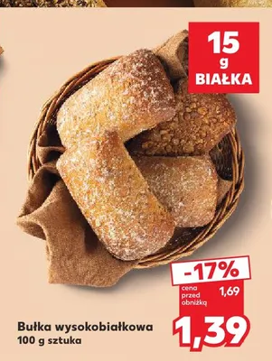 Bułka wysokobiałkowa promocja w Kaufland
