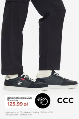 Sneakersy Beverly Hills Polo Club promocja w CCC
