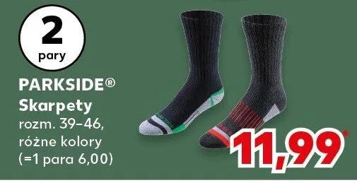 Skarpety, różne kolory promocja w Kaufland