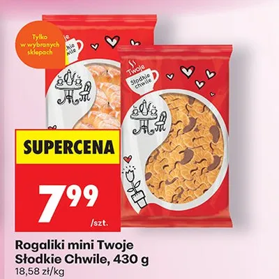 Rogaliki mini promocja w Biedronka