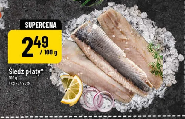 Śledź płaty promocja w POLOmarket