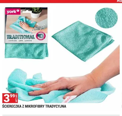 Ściereczka z mikrofibry tradycyjna York promocja w Merkury Market