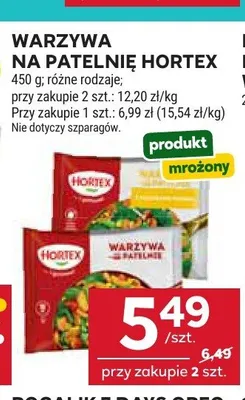 Warzywa na patelnię Hortex promocja w Stokrotka