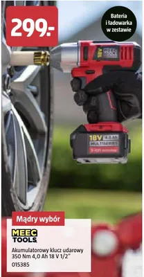 Akumulatorowy klucz udarowy 350 Nm 4,0 Ah 18 V 1/2" promocja w Jula
