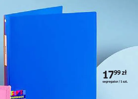 Segregator Paperdot niebieski promocja w Empik