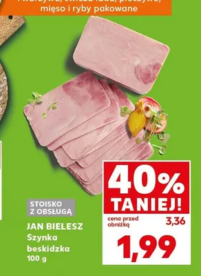 Szynka beskidzka Jan Bielesz promocja w Kaufland