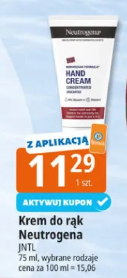 Krem do rąk Neutrogena promocja w Leclerc