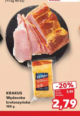 Wędzonka krotoszyńska Krakus promocja w Kaufland