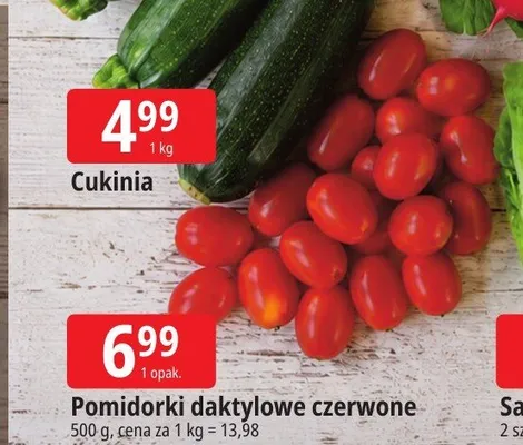 Pomidorki daktylowe czerwone promocja w Leclerc