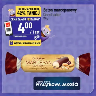 Baton marcepanowy Conchador promocja w POLOmarket