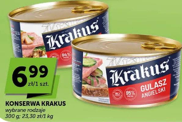Konserwa krakus promocja w ABC