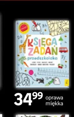 Książka Księga zadań przedszkolaka oprawa miękka promocja w Empik