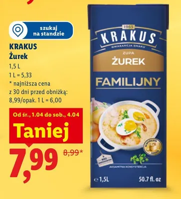 Żurek promocja w Lidl
