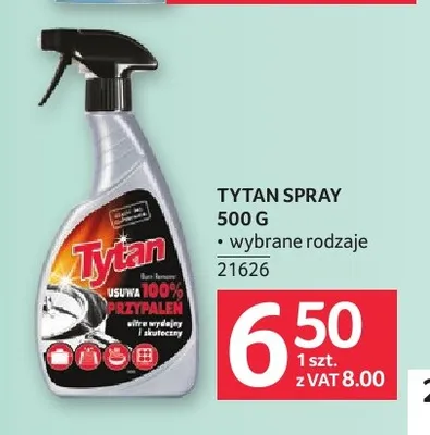 Spray do czyszczenia Tytan promocja w Selgros