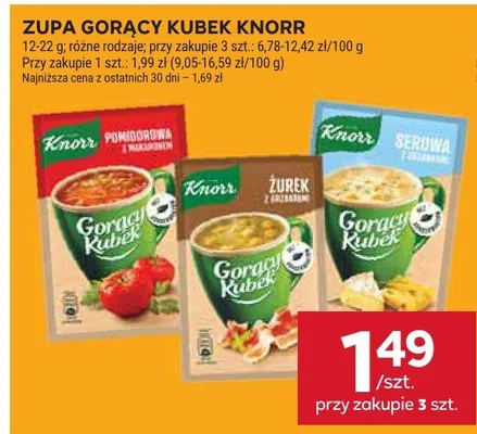 Zupa Gorący Kubek promocja w Stokrotka