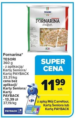 Fornarina TESORI 360g promocja w Carrefour