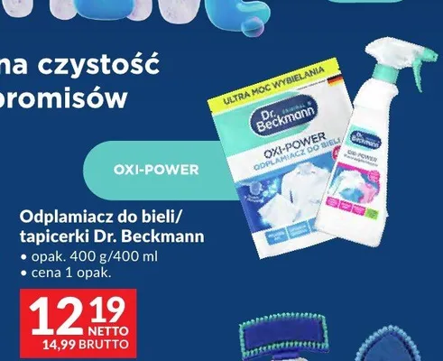Odplamiacz do bieli/tapicerki Dr. Beckmann OXI-POWER promocja w Makro