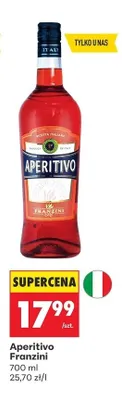 Aperitivo Franzini promocja w Biedronka